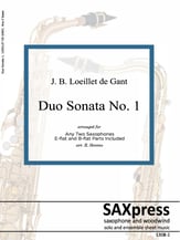 Duo Sonata No. 1 P.O.D cover